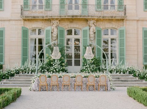 Intimate wedding at Château de Tourreau