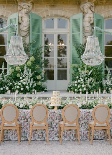 Intimate wedding at Château de Tourreau